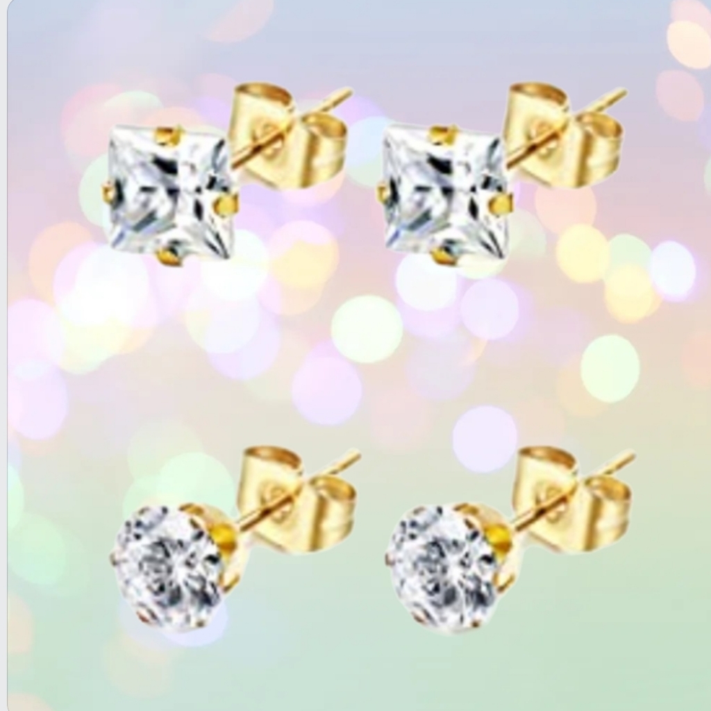 2 Pairs Of Earrings 7$